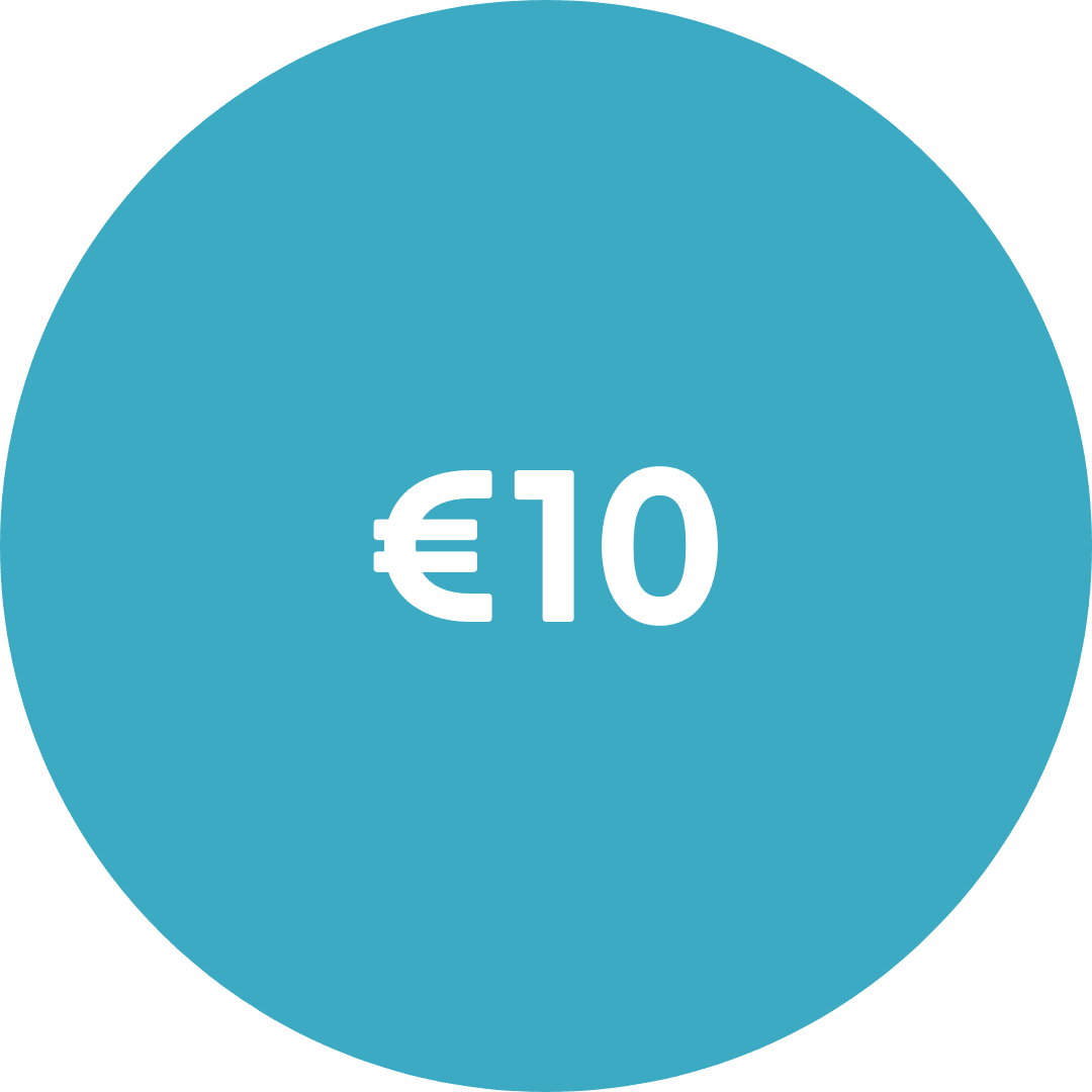 Onder de €10