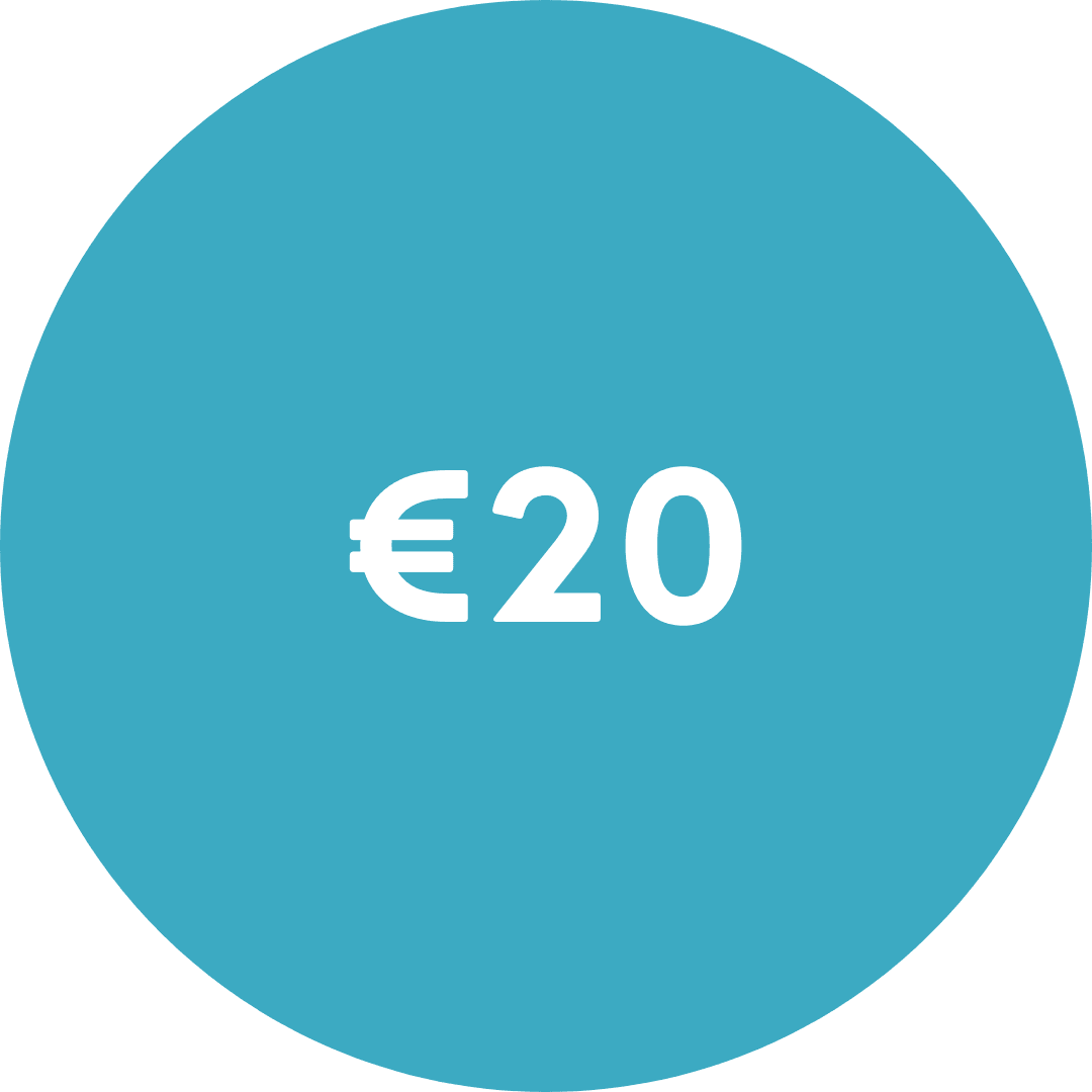 Onder de €20