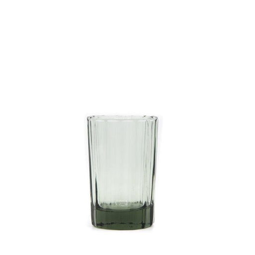 Brût | Homeware Reed Water Glas 20 CL Smokey Green, set van 6 Krossproducts | De online winkel voor hebbedingetjes
