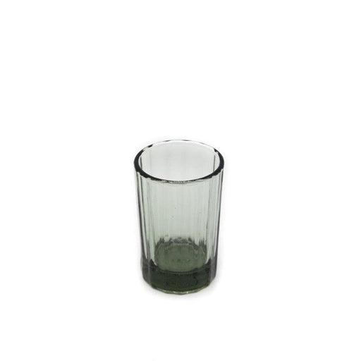 Brût | Homeware Reed Water Glas 20 CL Smokey Green, set van 6 Krossproducts | De online winkel voor hebbedingetjes