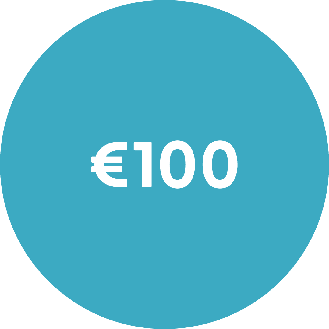 Onder de €100