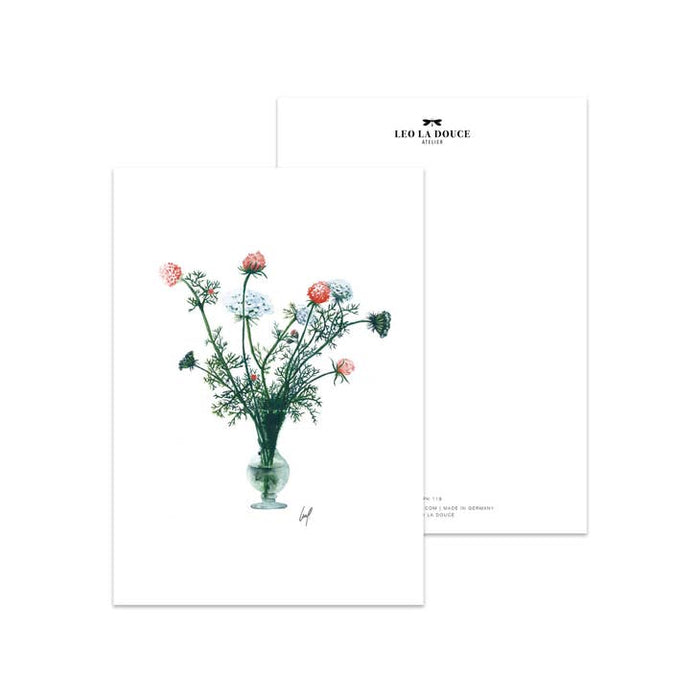 Ansichtkaart Delicate Flowers | Zonder Envelop