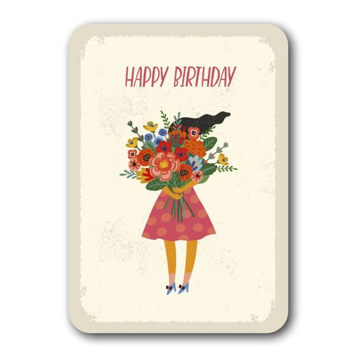 Kaart Happy Birthday | Zonder Envelop