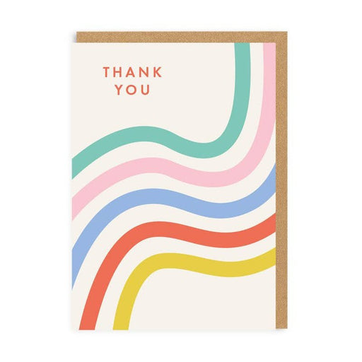 Kaart Thank You Stripes Krossproducts | De online winkel voor hebbedingetjes