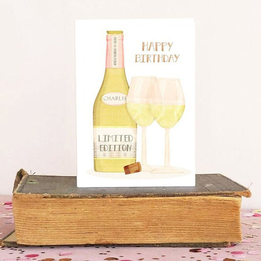 Kaart Happy Birthday | White Wine Krossproducts | De online winkel voor hebbedingetjes