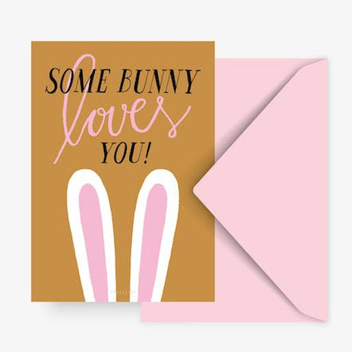Kaart Some Bunny Loves You! | Zonder Enveloppe Krossproducts | De online winkel voor hebbedingetjes