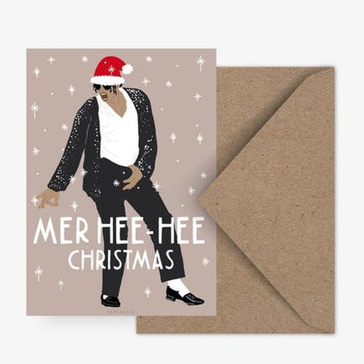 Kaart Mer Hee-Hee Christmas | Michael Jackson Krossproducts | De online winkel voor hebbedingetjes