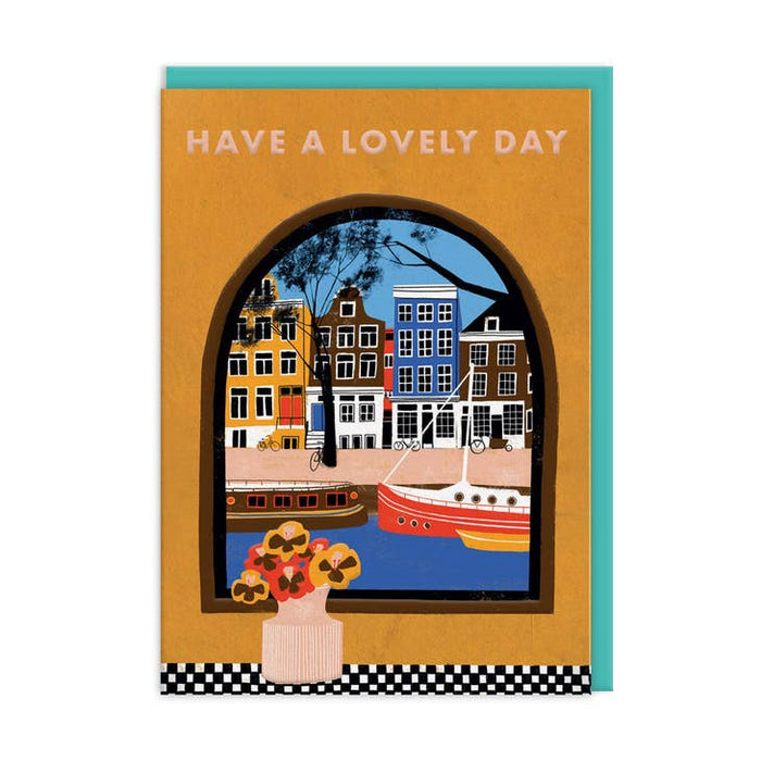 Kaart Have a Lovely Day Amsterdam