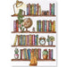 A4 Print Bookshelf With Cat and Mouse Krossproducts | De online winkel voor hebbedingetjes