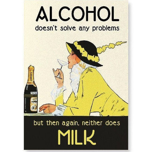 A4 Print Alcohol Doesn't Solve Any Problems Krossproducts | De online winkel voor hebbedingetjes