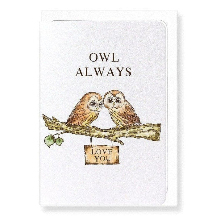 Kaart Owl Always Love You Krossproducts | De online winkel voor hebbedingetjes