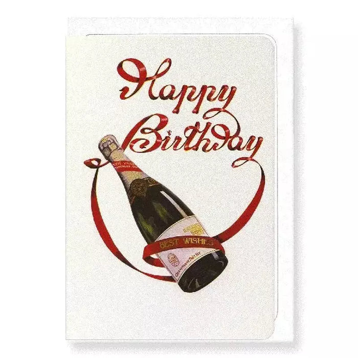 Kaart Happy Birthday Champagne Krossproducts | De online winkel voor hebbedingetjes