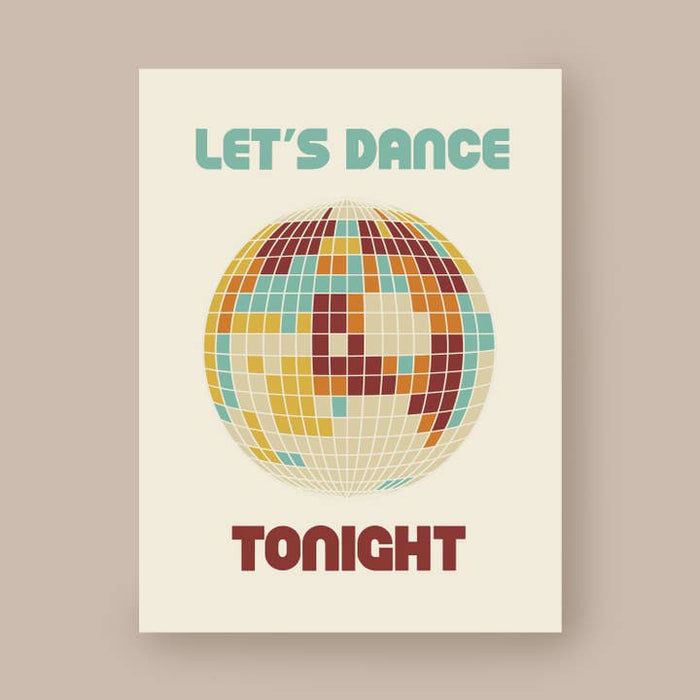 Kaart Let's Dance Tonight | Met Envelop