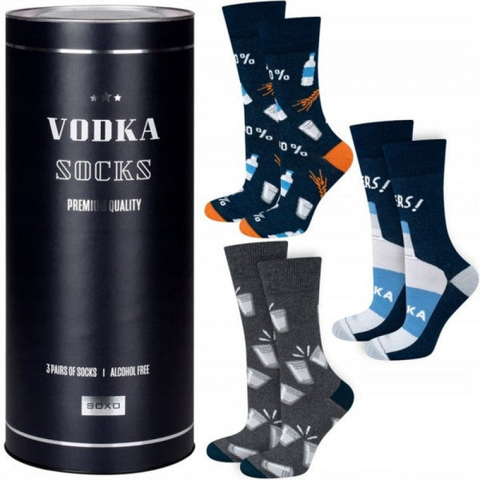 Wodka Sokken Set van 3 40-45 Krossproducts | De online winkel voor hebbedingetjes