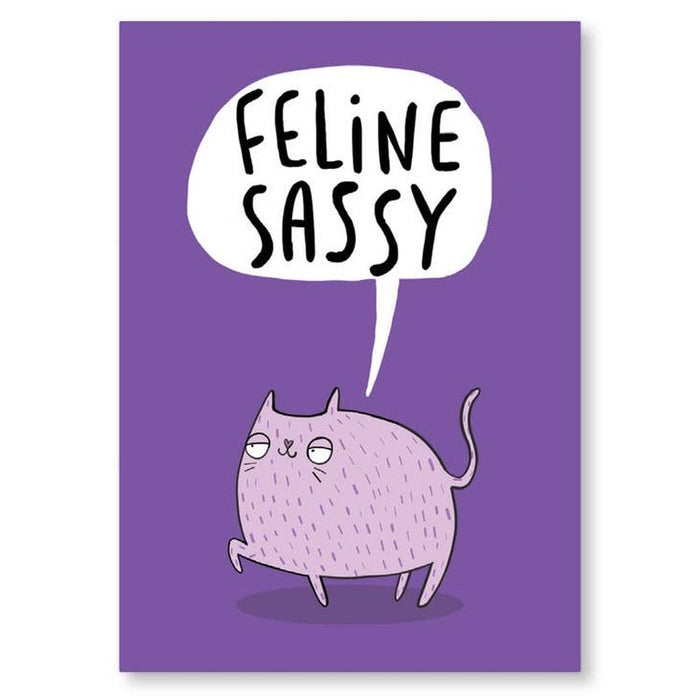 Kaart Feline Sassy
