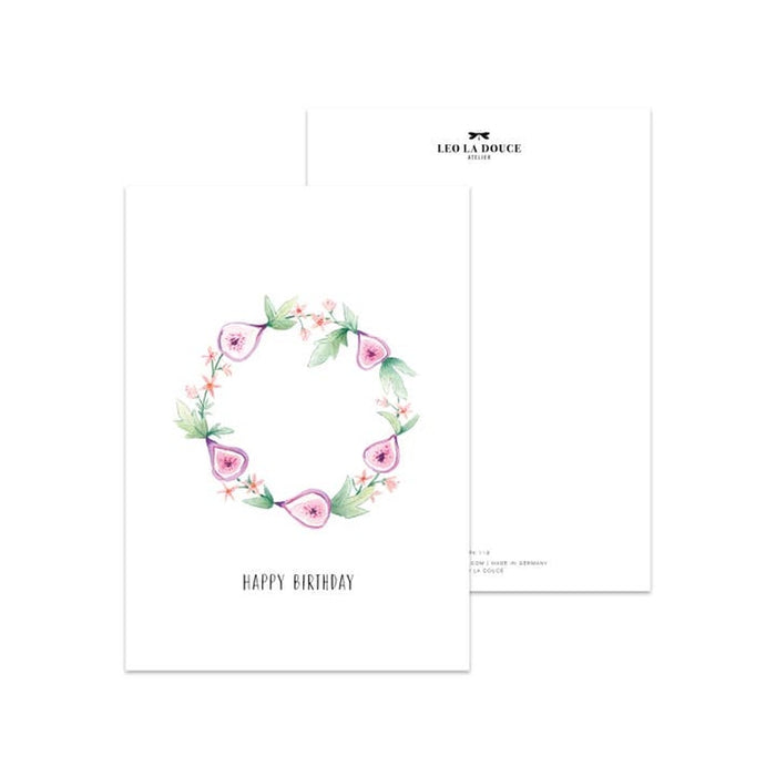 Kaart Fig Wreath