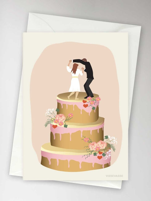 Kaart Wedding Cake