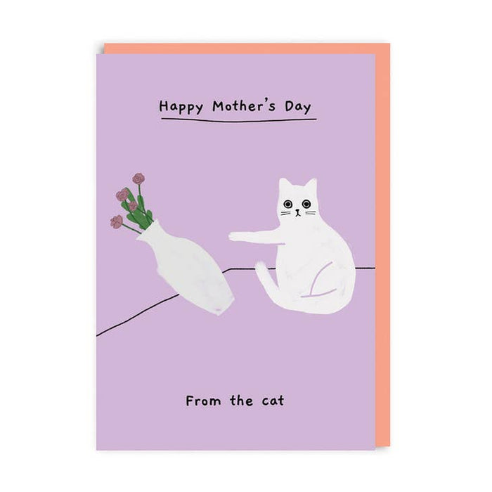Kaart Happy Mother's Day From The Cat