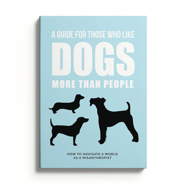A5 Notitieboek Like Dogs More Than People
