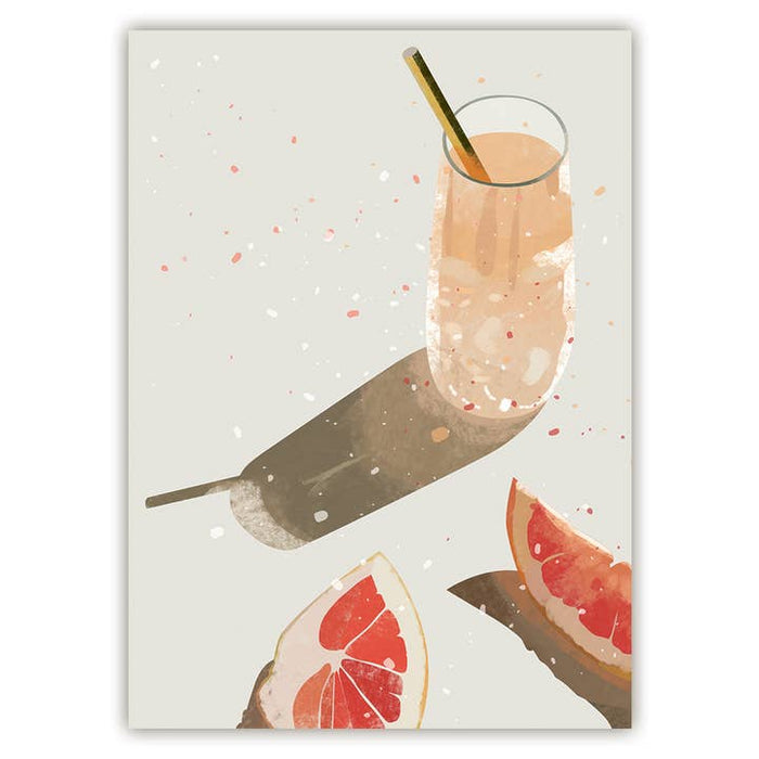 Kaart Summer Cocktail | Met Envelop