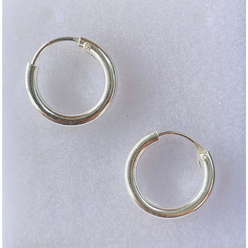Moboja zilver ring oorbel 11 mm Krossproducts | De online winkel voor hebbedingetjes