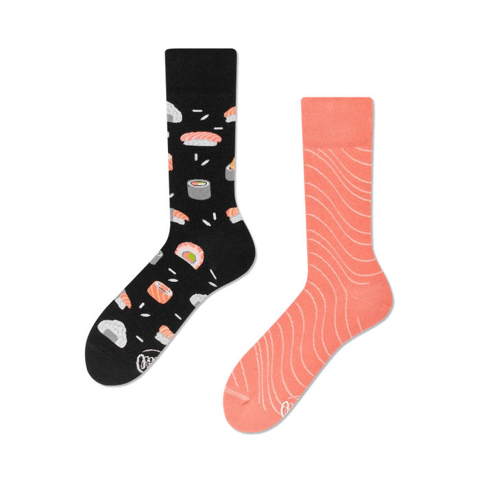 De nombreuses chaussettes de matins | Rouleau de sushi