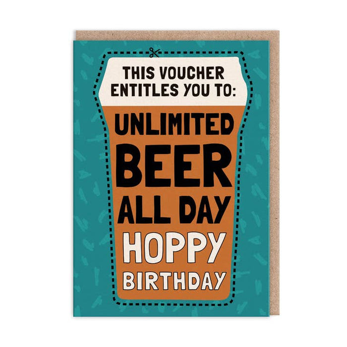 Kaart Unlimited Beer Voucher