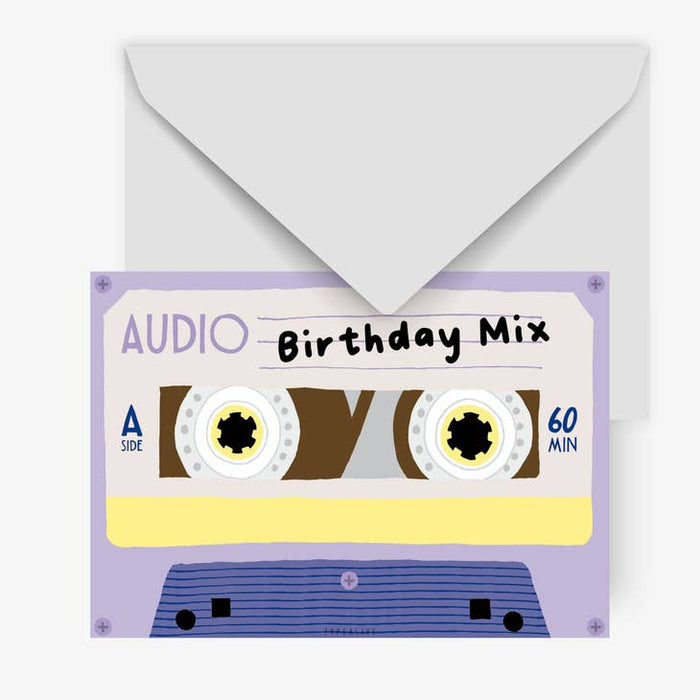 Kaart Audio Birthday Mix + Envelop