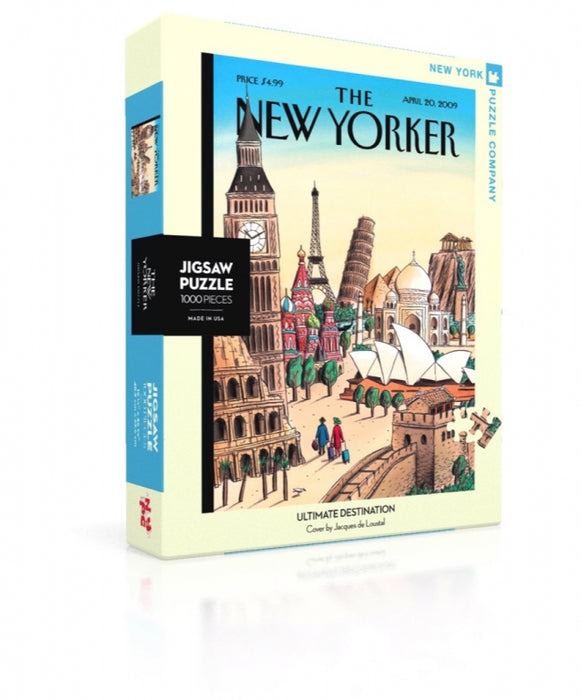 New York Puzzle Company Ultimate Destination Puzzel 1000 Stukjes