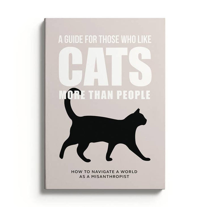 A5 Notitieboek Like Cats More Than People