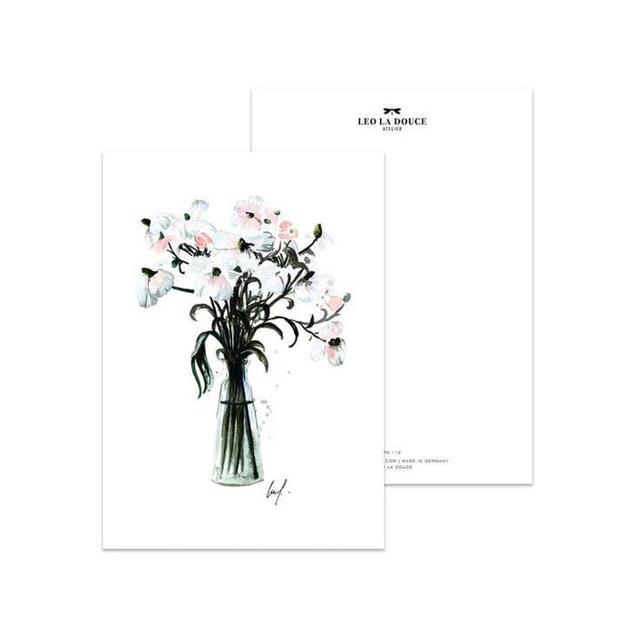Ansichtkaart Pastel Flowers | Zonder Envelop