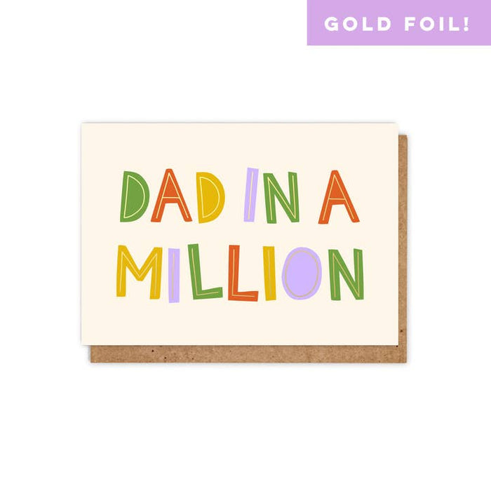 Kaart Dad In a Million