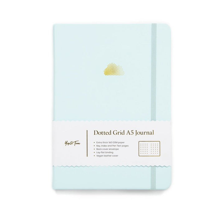 Yop & Tom A5 Bullet Journal Cloud - Eggshell Blue Krossproducts | De online winkel voor hebbedingetjes