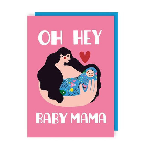 Kaart Oh Hey Baby Mama Krossproducts | De online winkel voor hebbedingetjes