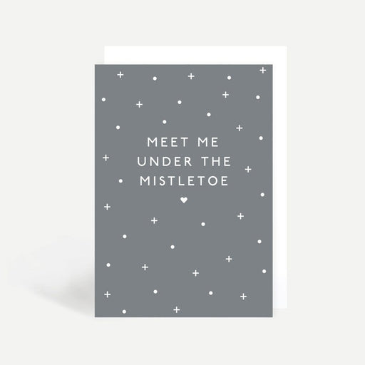 Kaart Meet Me Under The Mistletoe Krossproducts | De online winkel voor hebbedingetjes