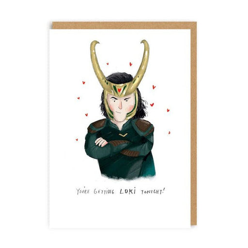 Kaart You're Getting Loki Tonight! Krossproducts | De online winkel voor hebbedingetjes