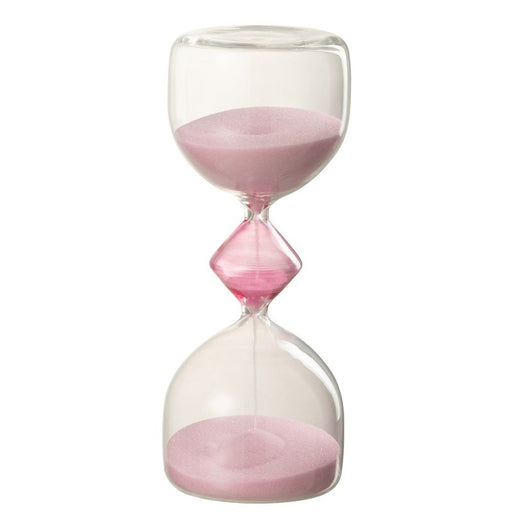 J-Line Zandloper Glas Roze | 10 min. Krossproducts | De online winkel voor hebbedingetjes