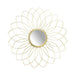 Spiegel Flor Metaal Goudkleurig Krossproducts | De online winkel voor hebbedingetjes
