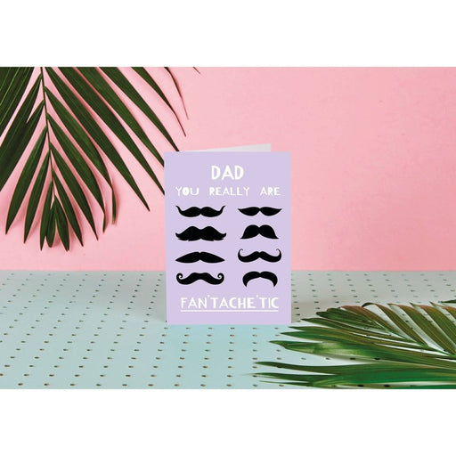 Kaart Dad You Really Are Fan'tache'tic Krossproducts | De online winkel voor hebbedingetjes