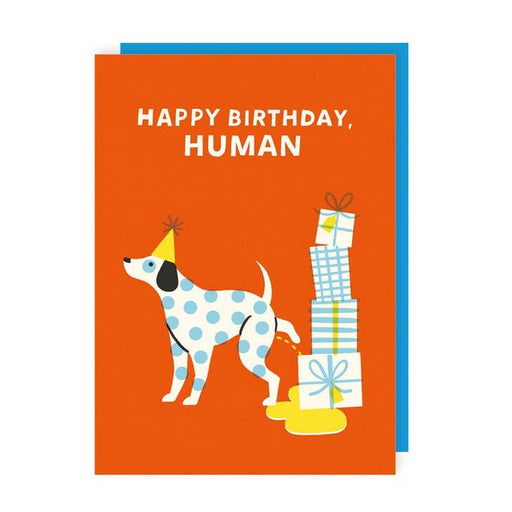Kaart Happy Birthday, Human Krossproducts | De online winkel voor hebbedingetjes