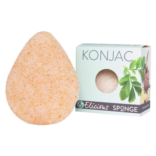 Konjac Gezichtsspons Walnoot - Zachte Peeling Krossproducts | De online winkel voor hebbedingetjes