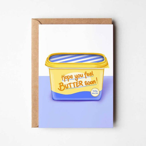 Kaart Hope You Feel Butter Soon Krossproducts | De online winkel voor hebbedingetjes