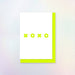 Kaart xoxo | Div. kleuren Krossproducts | De online winkel voor hebbedingetjes
