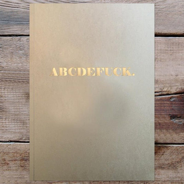 Notitieboek ABCDEFUCK Krossproducts | De online winkel voor hebbedingetjes