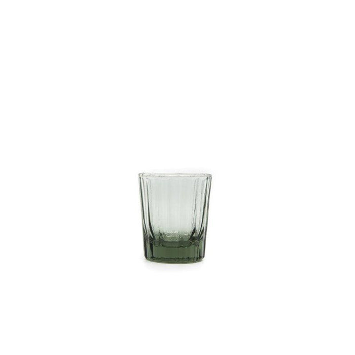 Brût | Homeware Reed Espresso Glas 7 CL Smokey Green, set van 6 Krossproducts | De online winkel voor hebbedingetjes