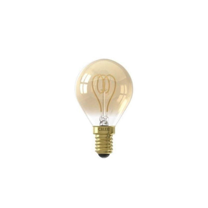 Calex LED Curved Kogellamp 4W | E14 | Gold 473885 Krossproducts | De online winkel voor hebbedingetjes