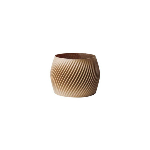 COPO Design | Bloempot Billon M | Gerecycled hout | Beige | 11cm Krossproducts | De online winkel voor hebbedingetjes