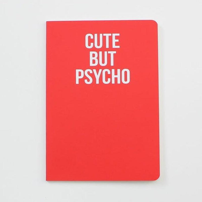 Cute But Psycho Notitieboekje Krossproducts | De online winkel voor hebbedingetjes