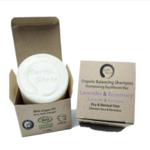 Earth Sense Organic Balancing Solid Shampoo | Lavender & Rosemary Krossproducts | De online winkel voor hebbedingetjes