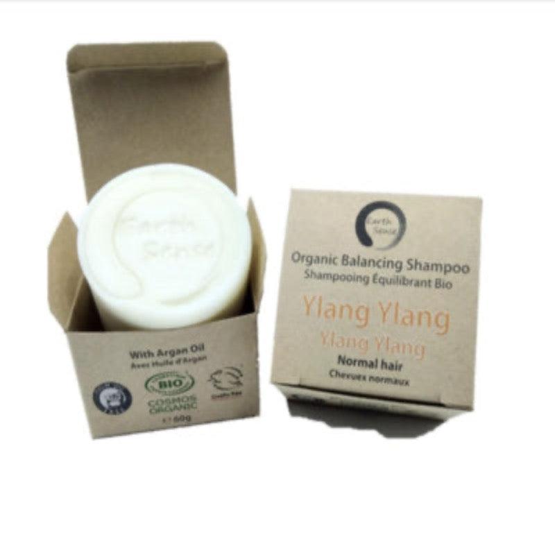 Earth Sense | Organic Balancing Solid Shampoo - Ylang Ylang Krossproducts | De online winkel voor hebbedingetjes